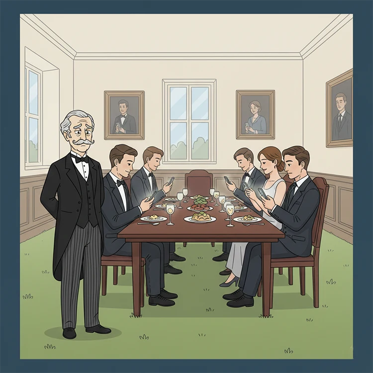 Pemberton on social etiquette